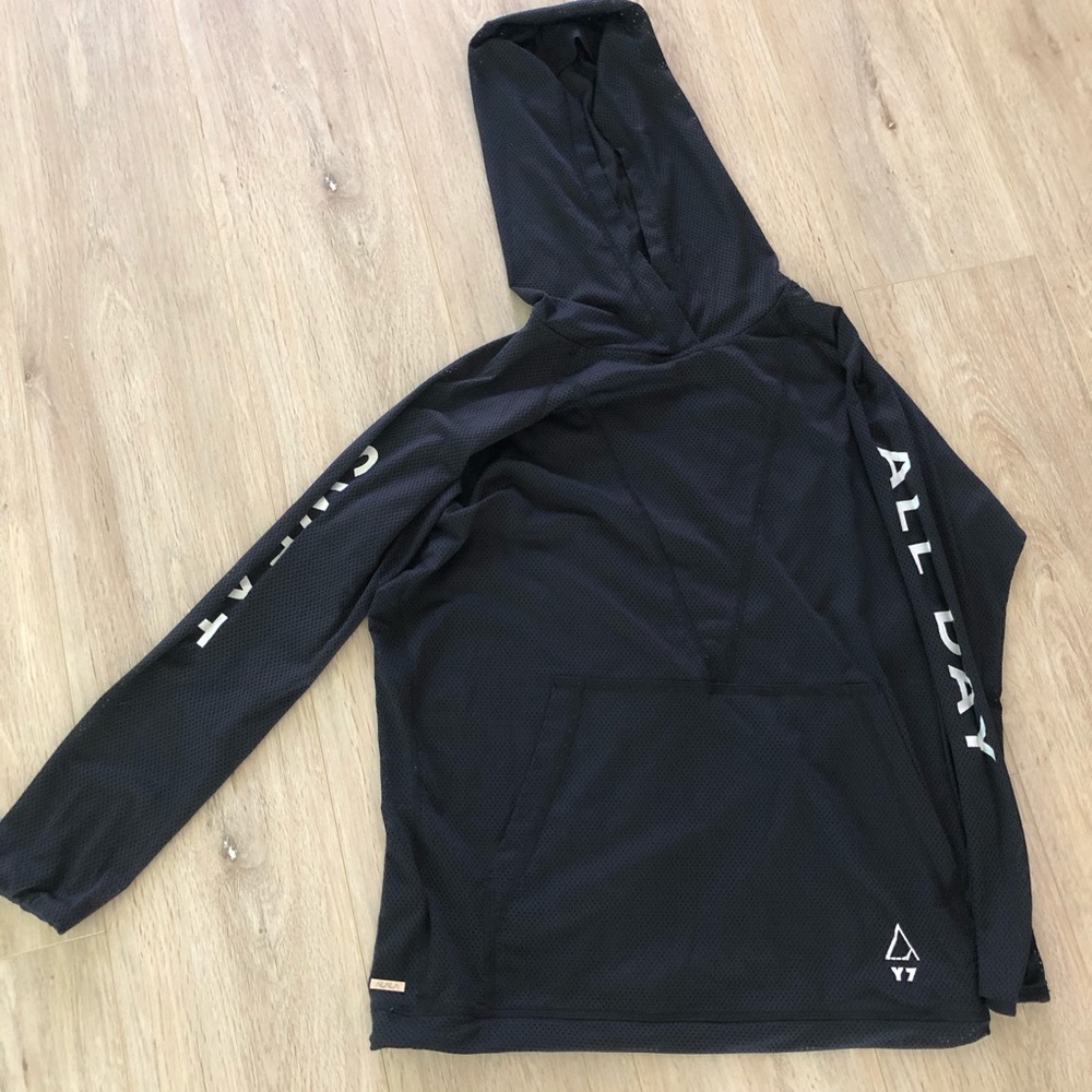 Alala x Y7 Studio long sleeve hooded shirt